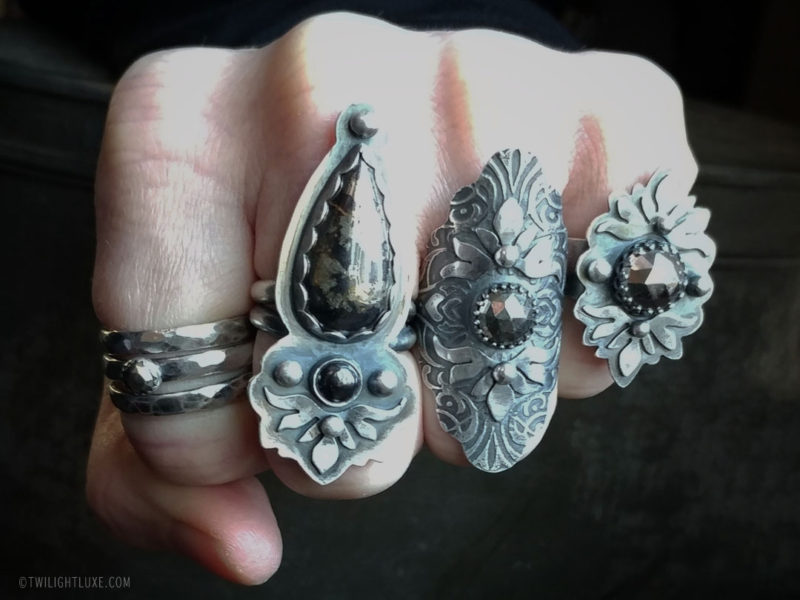 Twilight Luxe | Handcrafted Jewelry | A Fist Full of Rings