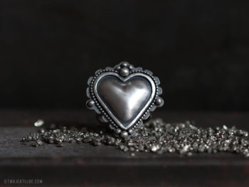 Twilight Luxe | Hope Collection | Sterling Silver Heart Ring