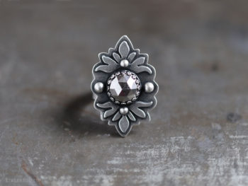 Twilight Luxe | Sterling Silver Pyrite Aralia Ring